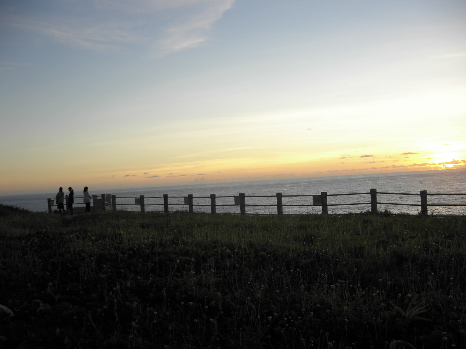 First light over the Philippine Sea viewed from Tinian